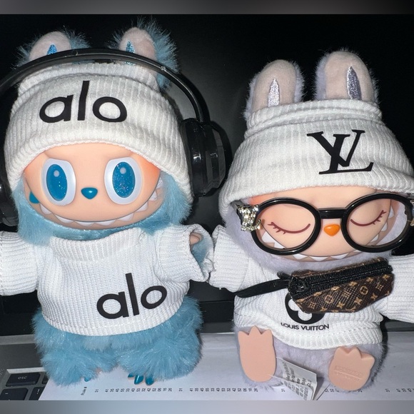 (2) Authentic Labubu’s with accessories (as shown)